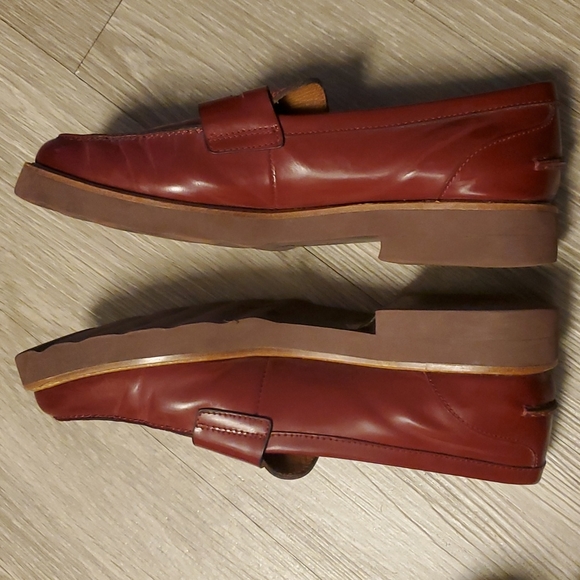 Coach Red Penny Loafer Style Men's Shoe - Picture 8 of 8